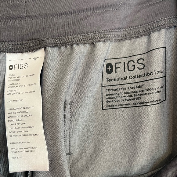 High Waisted Zamora Jogger Scrub Pants - Picture 9 of 11